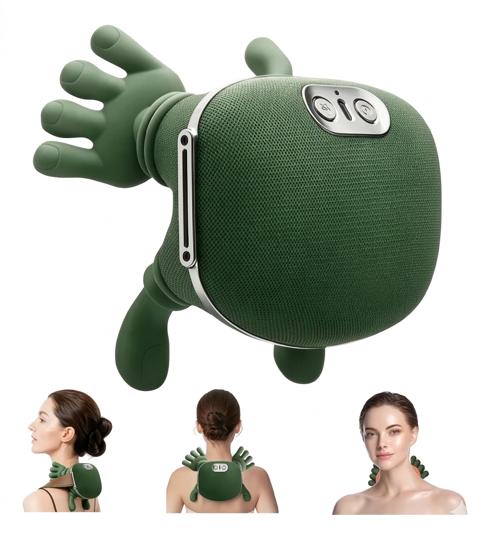 Pack Alivio Total: Masajeador de Cuello + (Incluye 2 Regalos Extra)